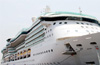 MV Brilliance of the Seas calls at NMP second time